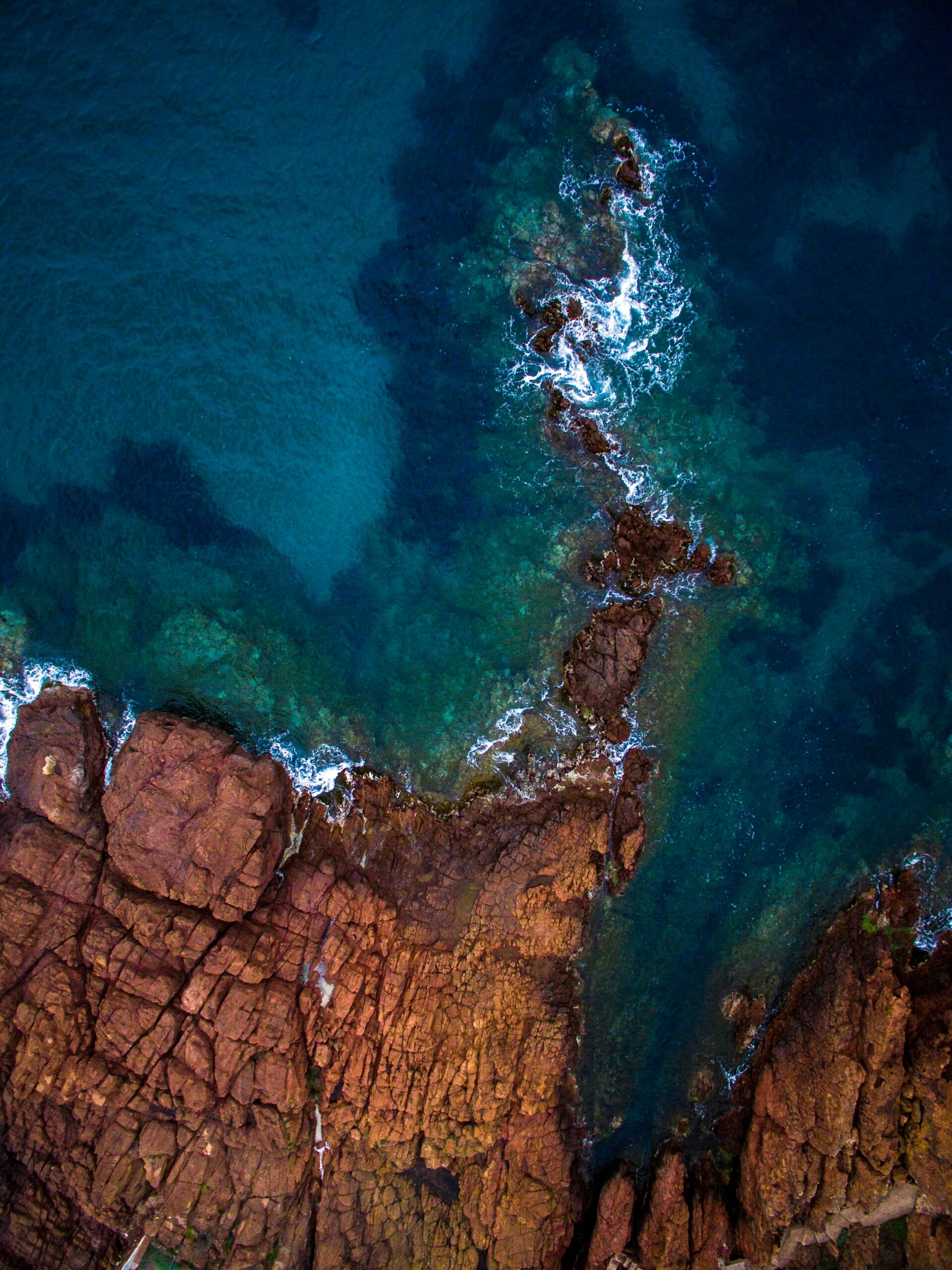 bateaux verts / calanque